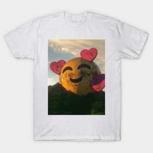 Heart Face Emoji T-Shirt